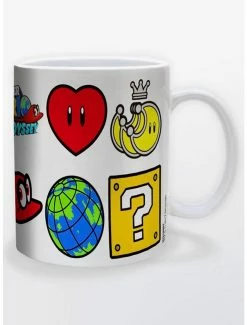 Mugs Super Mario Odyssey Icons Mug
