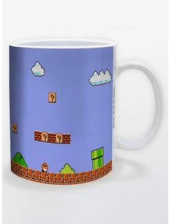 Mugs Super Mario Retro Title Mug