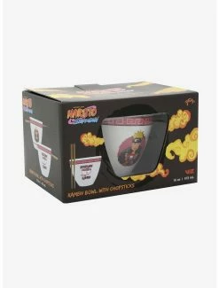 Ramen Bowls Naruto Shippuden Ichiraku Ramen Bowl With Chopsticks -BoxLunch shop 13024239 av3
