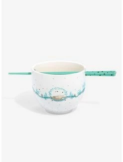 Ramen Bowls Her Universe Studio Ghibli My Neighbor Totoro Ramen Bowl With Chopsticks