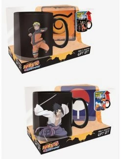 Mugs Naruto Mug And Coaster Set Twin Pack