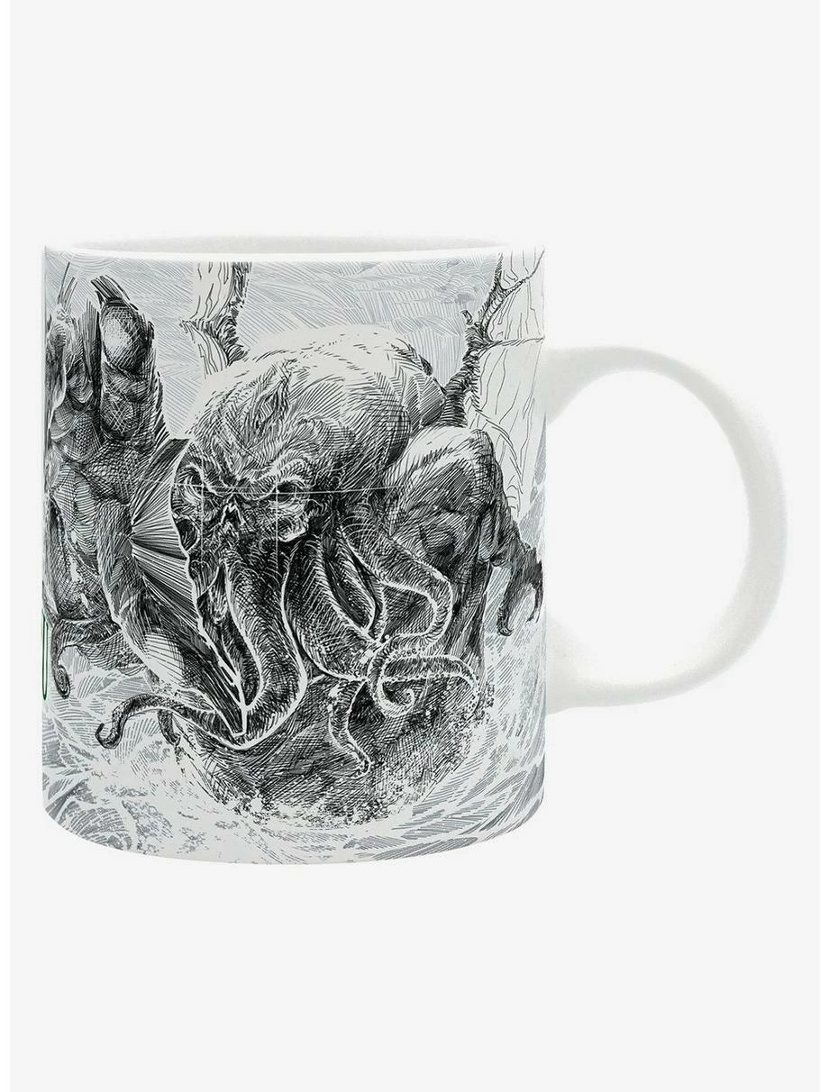 Mugs H.P. Lovecraft Cthulhu Journal Keychain And Mug 3-Piece Set 6 Mugs H.P. Lovecraft Cthulhu Journal Keychain And Mug 3-Piece Set - Image 4
