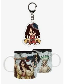 Mugs Dr. Stone Tsukasa Mug & Keychain Set