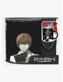 Mugs Death Note Heat Change Mug And Keychain Bundle 7 Mugs Death Note Heat Change Mug And Keychain Bundle -BoxLunch shop 14999351 av2