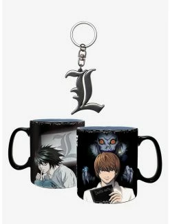 Mugs Death Note Heat Change Mug And Keychain Bundle