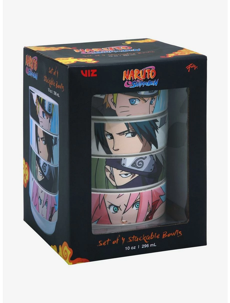Ramen Bowls Naruto Shippuden Team 7 Stackable Bowl Set 7 Ramen Bowls Naruto Shippuden Team 7 Stackable Bowl Set - Image 5