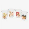 Glassware Disney Princesses Minimal Portraits Mini Glass Set - BoxLunch Exclusive