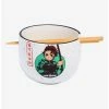 Ramen Bowls Demon Slayer: Kimetsu No Yaiba Tanjiro Kamado Ramen Bowl With Chopsticks 1 Ramen Bowls Demon Slayer: Kimetsu No Yaiba Tanjiro Kamado Ramen Bowl With Chopsticks -BoxLunch shop 15793554 hi