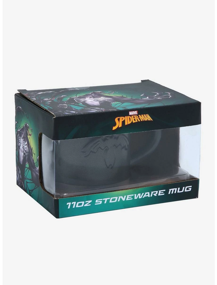 Mugs Marvel Venom Spider Logo Embossed Mug - BoxLunch Exclusive 5 Mugs Marvel Venom Spider Logo Embossed Mug - BoxLunch Exclusive - Image 3