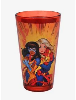 Glassware Marvel Ms. Marvel The Marvels Pint Glass