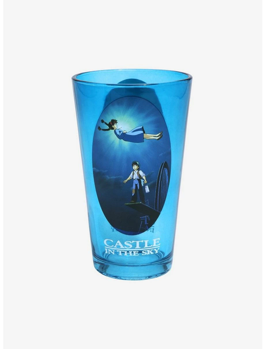 Glassware Her Universe Studio Ghibli Castle In The Sky Oval Portrait Pint Glass - BoxLunch Exclusive 3 Glassware Her Universe Studio Ghibli Castle In The Sky Oval Portrait Pint Glass - BoxLunch Exclusive