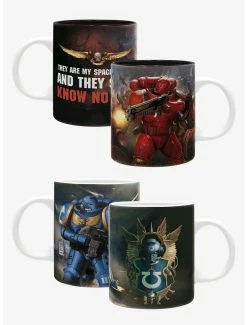 Mugs Warhammer 40,000 Ultramarines & Blood Angels Mug Twin Pack