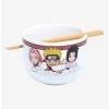 Ramen Bowls Naruto Shippuden Chibi Team 7 Trio Ramen Bowl With Chopsticks 2 Ramen Bowls Naruto Shippuden Chibi Team 7 Trio Ramen Bowl With Chopsticks -BoxLunch shop 16697883 hi