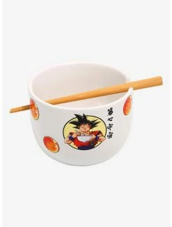 Ramen Bowls Dragon Ball Z Vegeta & Goku With Ramen Ramen Bowl With Chopsticks