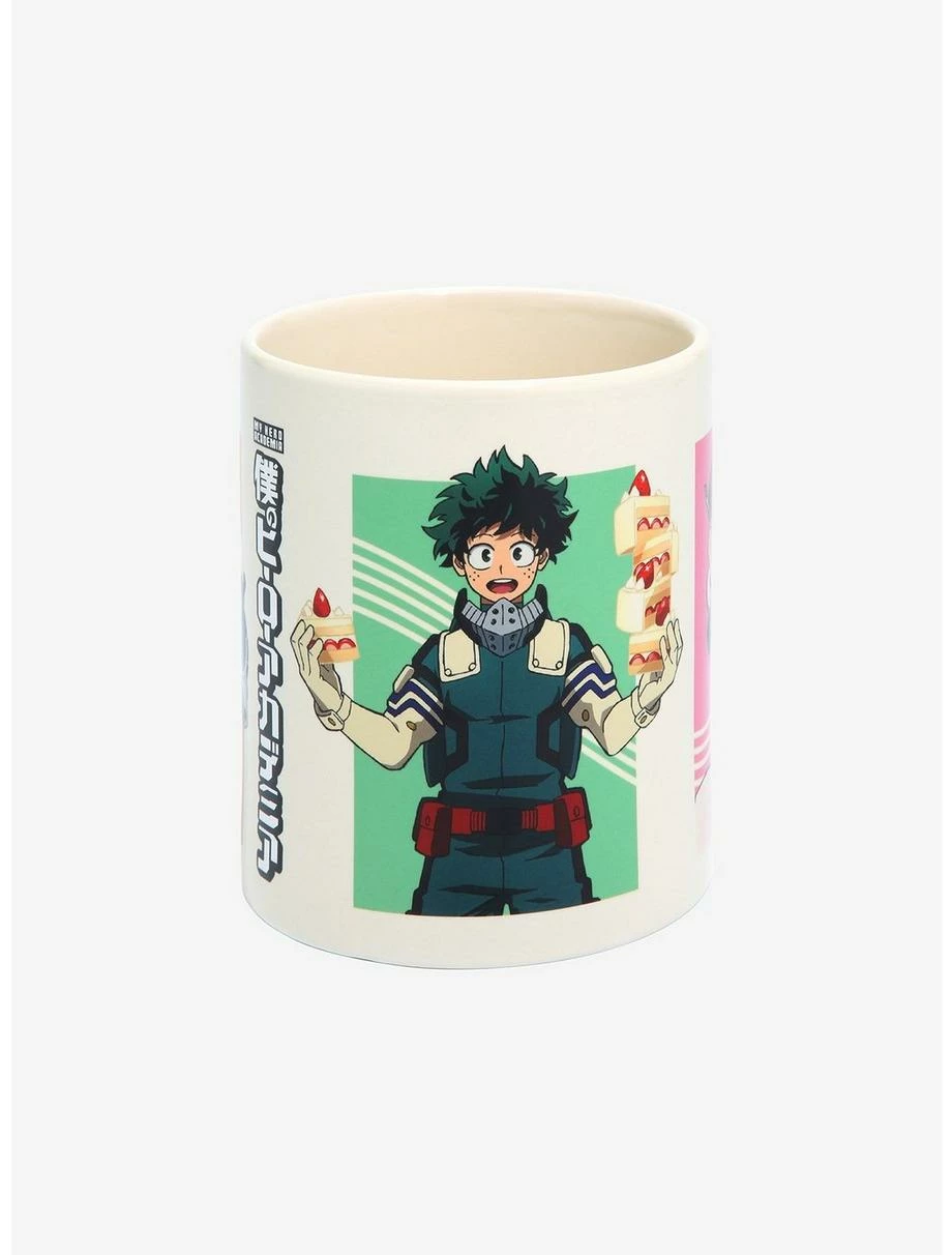 Mugs My Hero Academia Class 1-A With Desserts Mug 4 Mugs My Hero Academia Class 1-A With Desserts Mug - Image 2