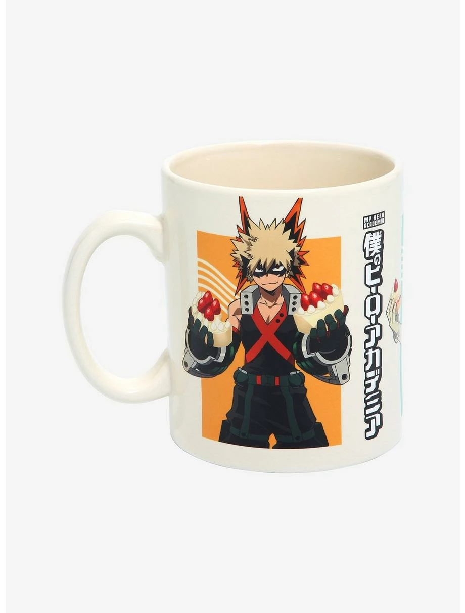 Mugs My Hero Academia Class 1-A With Desserts Mug 3 Mugs My Hero Academia Class 1-A With Desserts Mug
