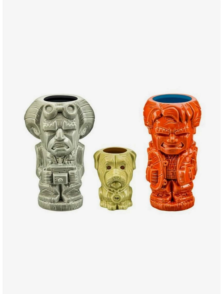 Mugs 3DRetro Back To The Future Tiki Mug Set 3 Mugs 3DRetro Back To The Future Tiki Mug Set