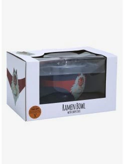 Ramen Bowls Studio Ghibli Princess Mononoke San Portrait Ramen Bowl With Chopsticks -BoxLunch shop 17191172 av3