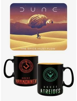 Mugs Dune Heat Change Mug With Mousepad