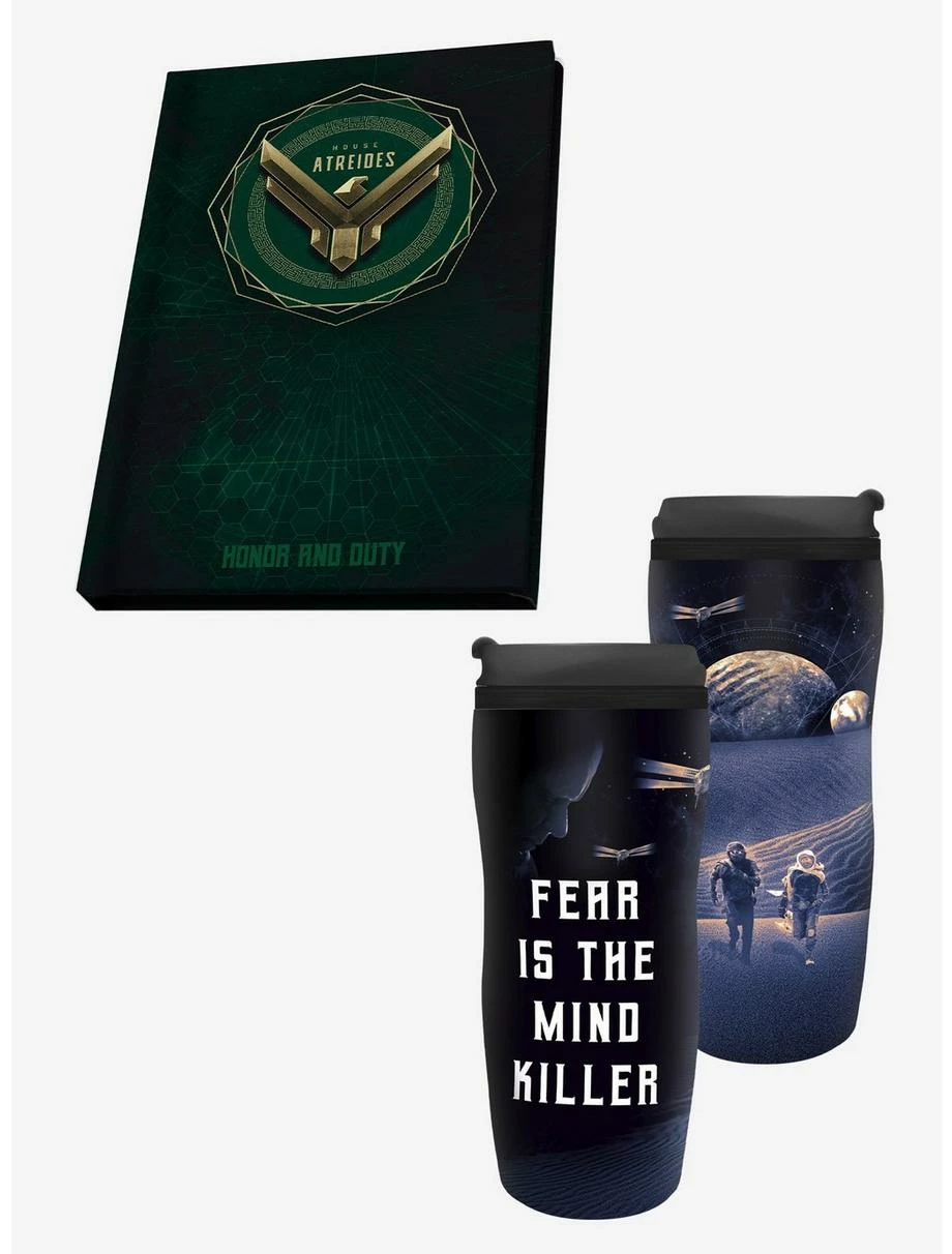 Mugs Dune Travel Mug And Notebook Set 3 Mugs Dune Travel Mug And Notebook Set