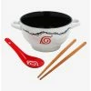 Ramen Bowls Naruto Shippuden Hidden Leaf Village Ramen Bowl With Chopsticks And Spoon -BoxLunch shop 18249287 hi
