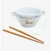 Ramen Bowls Sailor Moon Luna Ramen Bowl With Chopsticks And Spoon -BoxLunch shop 18249289 hi