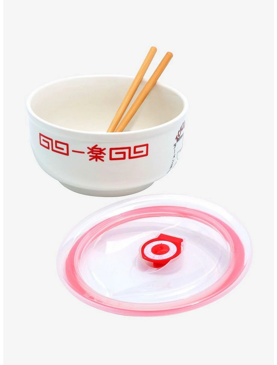 Ramen Bowls Naruto Shippuden Ichiraku Ramen Bowl With Lid 4 Ramen Bowls Naruto Shippuden Ichiraku Ramen Bowl With Lid - Image 2