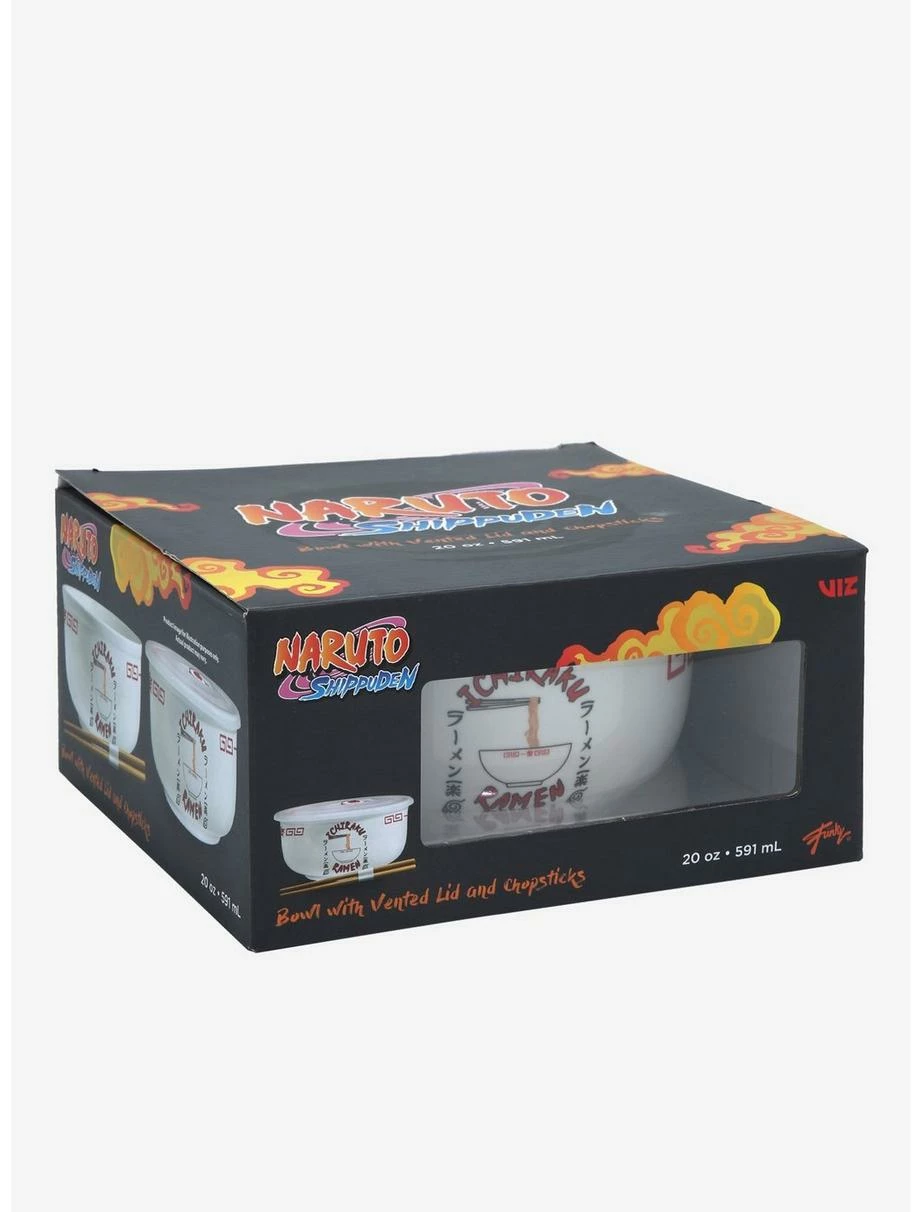 Ramen Bowls Naruto Shippuden Ichiraku Ramen Bowl With Lid 5 Ramen Bowls Naruto Shippuden Ichiraku Ramen Bowl With Lid - Image 3