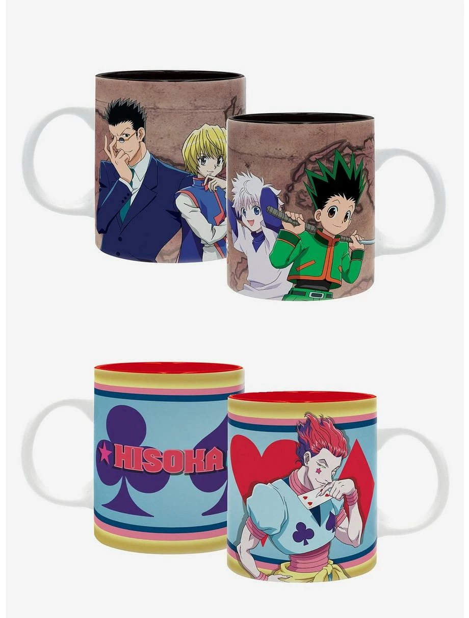 Hunter X Hunter Hisoka Mug And Gon Team Mugs 3 Hunter X Hunter Hisoka Mug And Gon Team Mugs