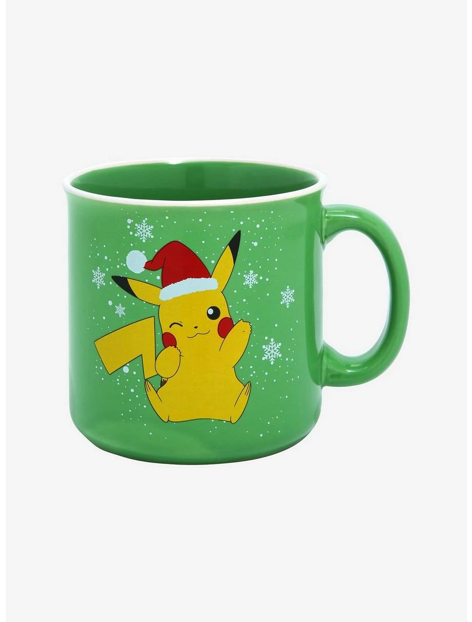 Mugs Pokémon Holiday Pikachu Camper Mug 4 Mugs Pokémon Holiday Pikachu Camper Mug - Image 2