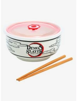 Ramen Bowls Demon Slayer: Kimetsu No Yaiba Clouds Ramen Bowl With Lid