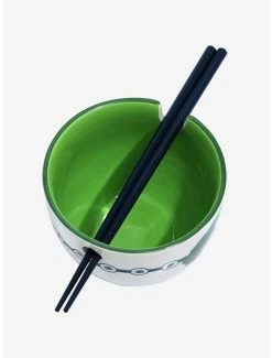 Ramen Bowls Studio Ghibli My Neighbor Totoro Standing Totoro & Umbrella Ramen Bowl With Chopsticks -BoxLunch shop 19116613 av2