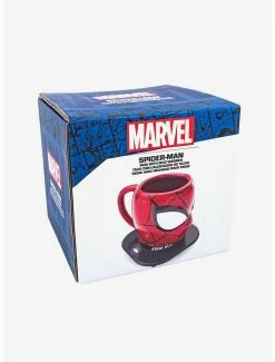Mugs Marvel Spider-Man Uncanny Brands Mug Warmer With Spidey Molded Mug Auto Shut On/Off 13 Mugs Marvel Spider-Man Uncanny Brands Mug Warmer With Spidey Molded Mug Auto Shut On/Off -BoxLunch shop 19365531 av5