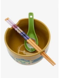 Ramen Bowls Star Wars The Mandalorian Grogu Snack Time Ramen Bowl With Chopsticks And Spoon -BoxLunch shop 19428703 av4