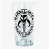 Glassware Star Wars The Mandalorian Gun For Fire Pint Glass -BoxLunch shop 19722589 hi