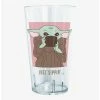 Glassware Star Wars The Mandalorian Just Sippin Pint Glass