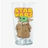 Glassware Star Wars The Mandalorian Logo Child Gaze Pint Glass -BoxLunch shop 19722597 hi