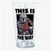 Glassware Star Wars The Mandalorian The Way Pint Glass -BoxLunch shop 19722725 hi